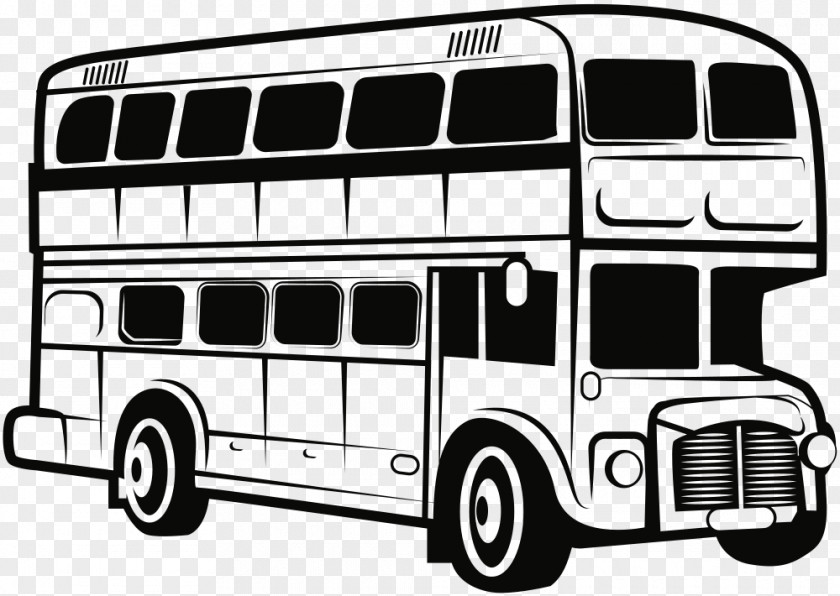 Car Vehicle Bus Cartoon PNG