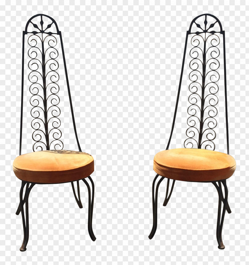 Chair Garden Furniture Line PNG