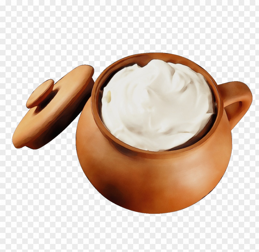 Cream Food Whipped Crème Fraîche Hot Chocolate PNG