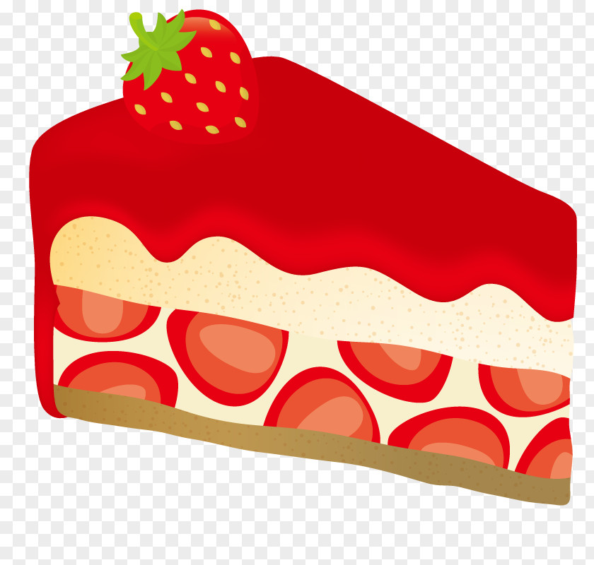Dessert Strawberry Cake Cream PNG