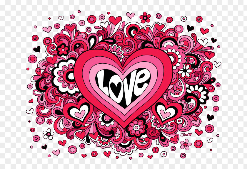 Valentines Day Valentine's Illustration Graphic Design M-095 Font PNG