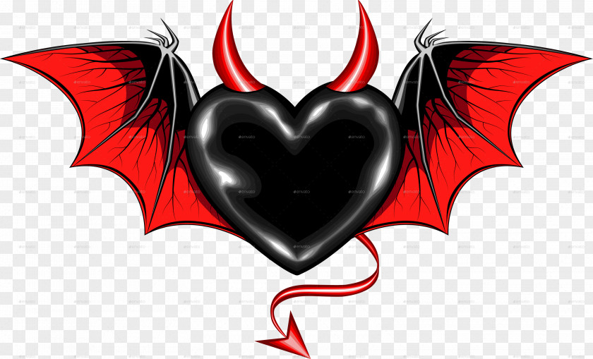 Vampires Bat Bird Heart Clip Art PNG