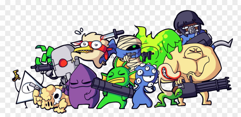 Comic Characters Nuclear Throne Character Power Video Game PNG