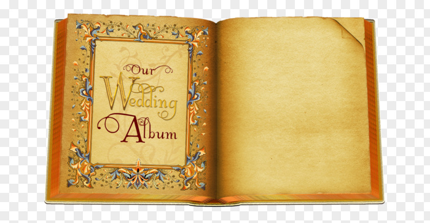 Creative Wedding Commemorative Book Invitation Marriage PNG