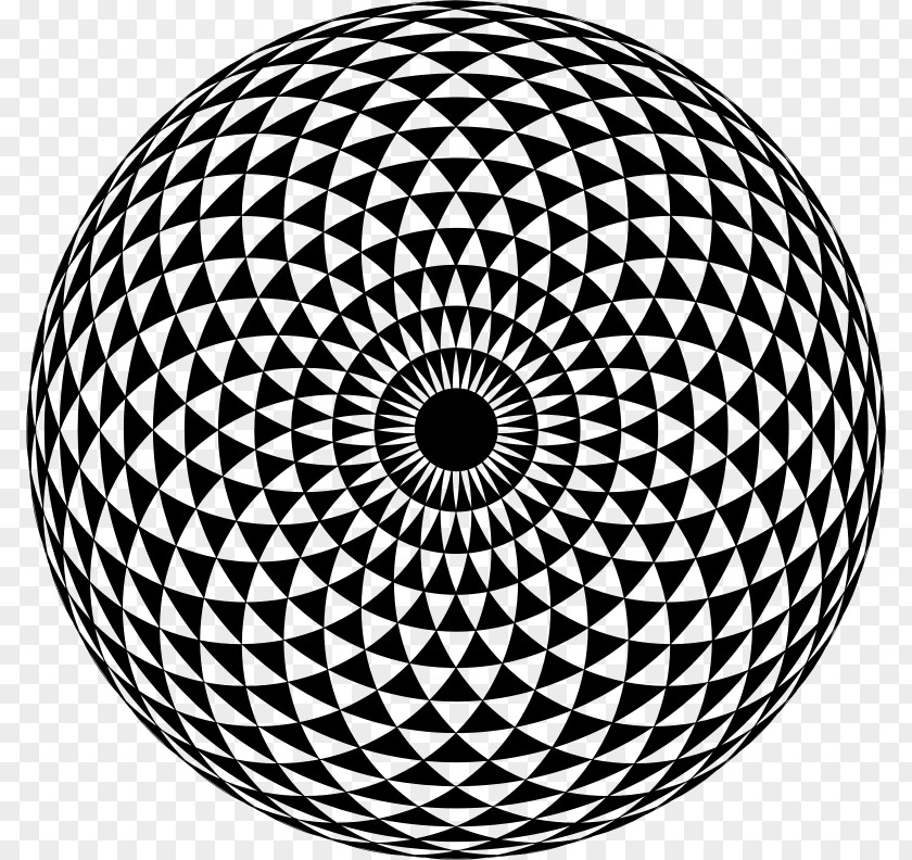Eye Sacred Geometry Drawing PNG