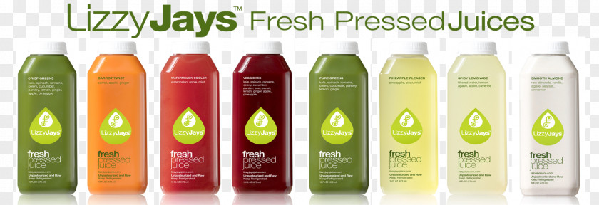 Fresh Ingredients Cold-pressed Juice LizzyJays Food Health PNG