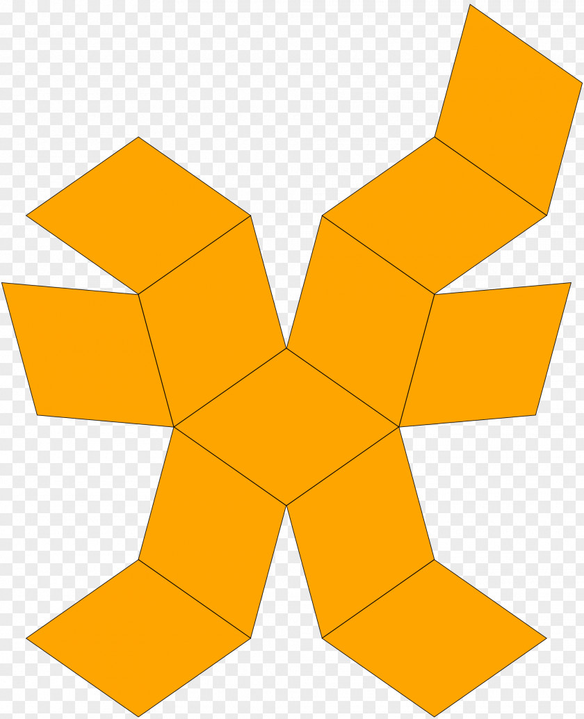 Polyhedron Archimedean Solid Platonic Catalan Rhombic Dodecahedron PNG