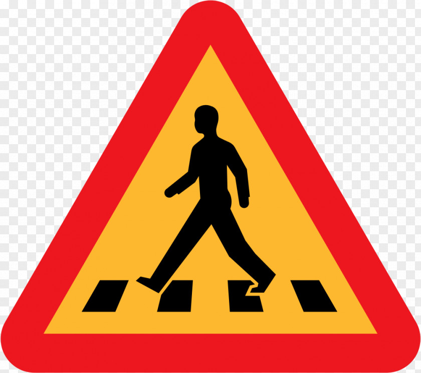 Road Sign Pedestrian Crossing Traffic Zebra PNG