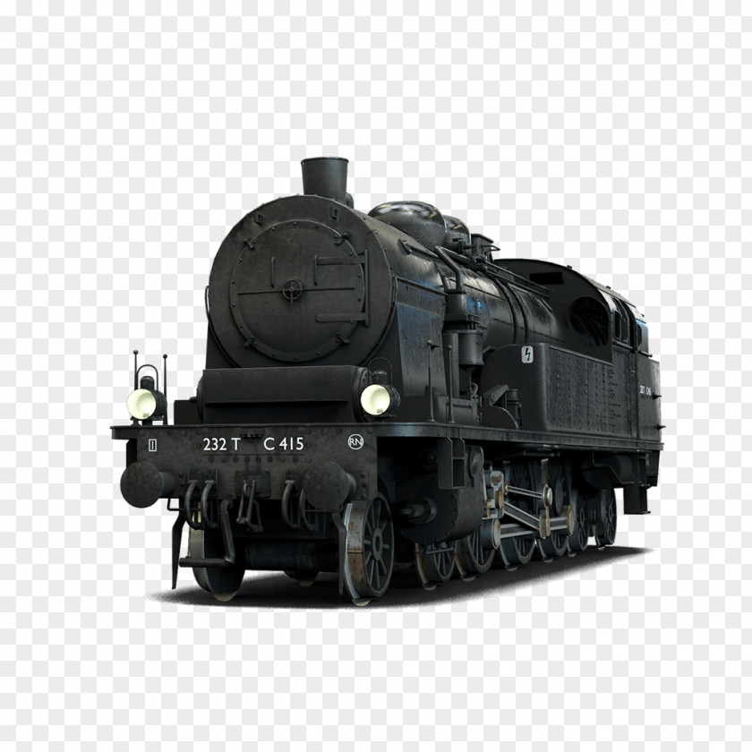 Steam Engine Train Rail Transport Locomotive PNG