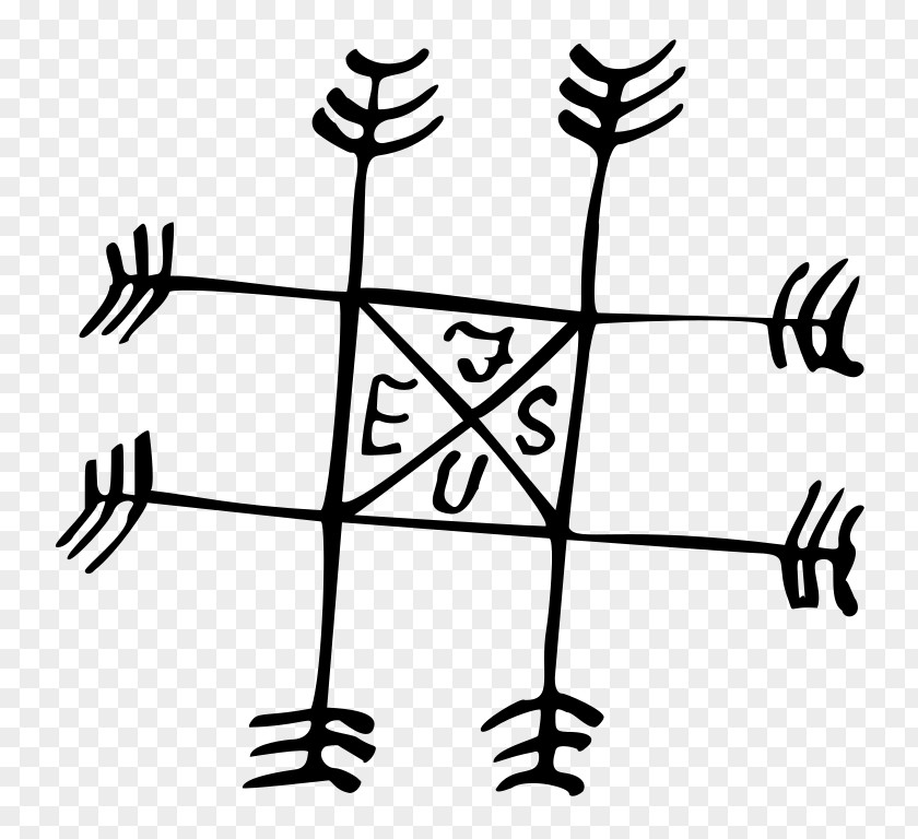 Symbol Strandagaldur Icelandic Magical Staves Sigil Court PNG