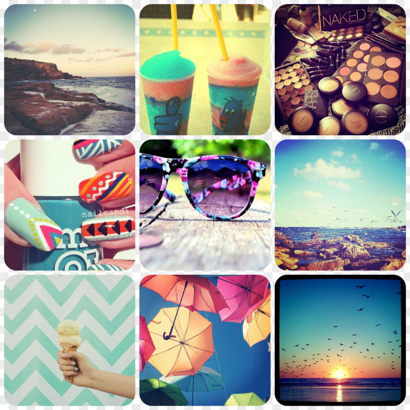 The Summer Vacation Seven Days Discount Collage Desktop Wallpaper Drink Purple Font PNG