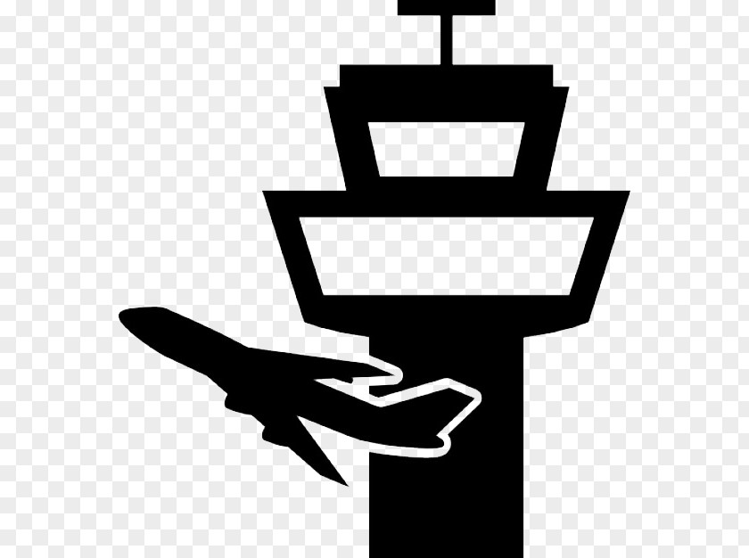 Airplane Air Traffic Control Clip Art Vector Graphics Airport PNG