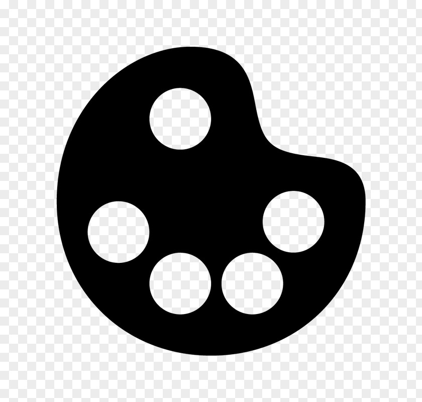 Blackandwhite Symbol Circle Design PNG