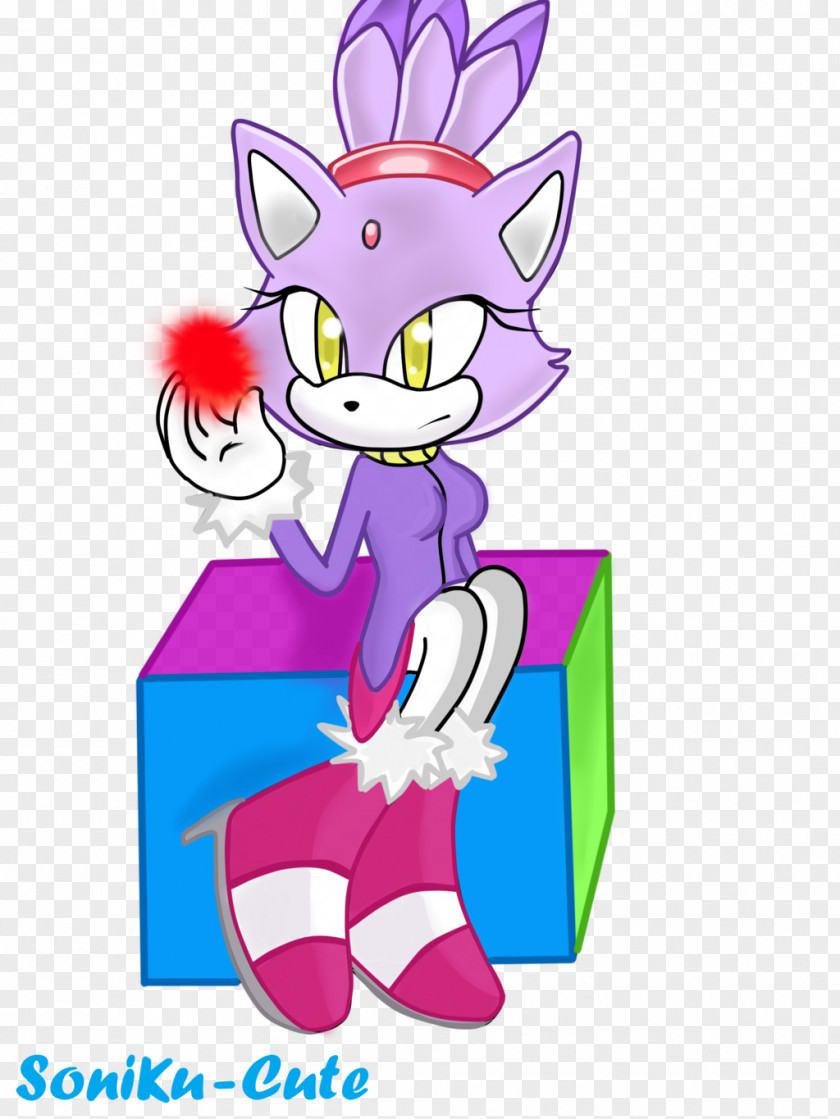 Blaze Cat Easter Bunny Pet Art PNG