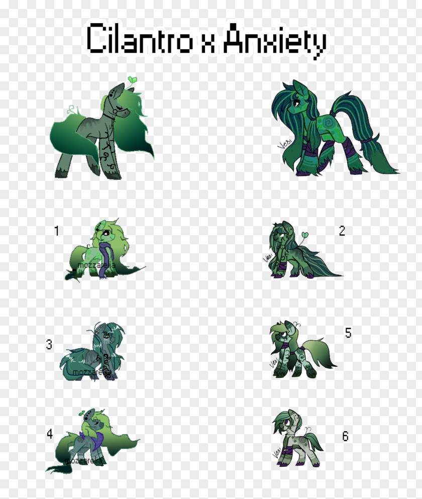 CILANTRO Animal Character Fiction Font PNG