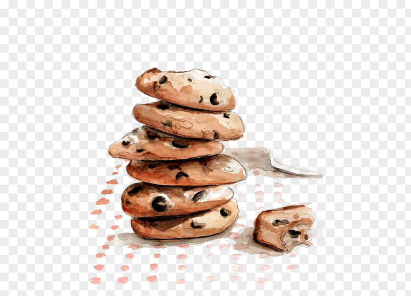 Cookies Chocolate Chip Cookie Cupcake Bakery PNG