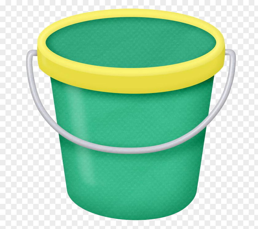 Green Bucket Cleanliness Graphic Design Clip Art PNG