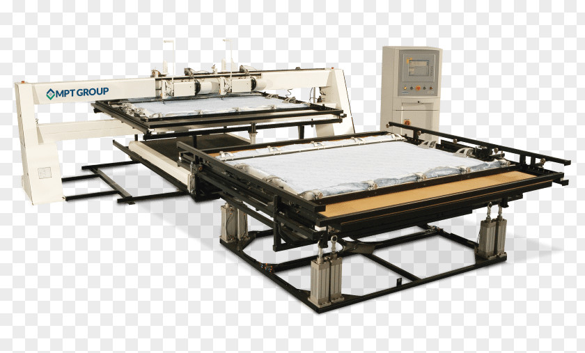 Over Edging Sewing Machine Mattress Quilting Bed Frame PNG