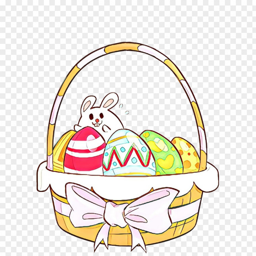 Easter Egg Clip Art Basket Line PNG