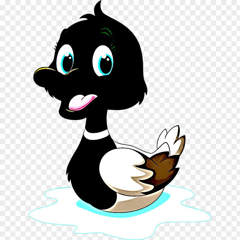 Animation Animated Cartoon Duck Clip Art Bird Ducks, Geese And Swans PNG