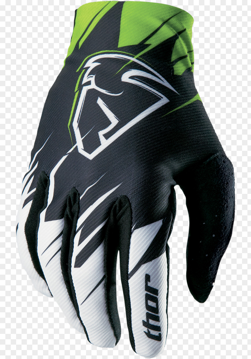 Motocross Lacrosse Glove Thor Motorcycle PNG