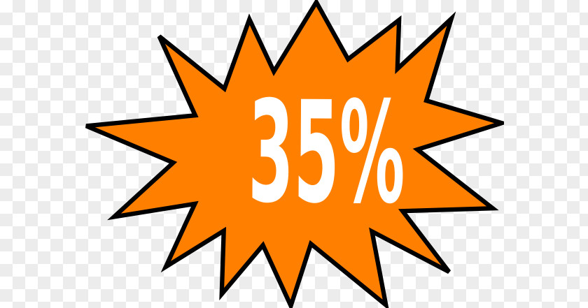 35% Off Clip Art PNG