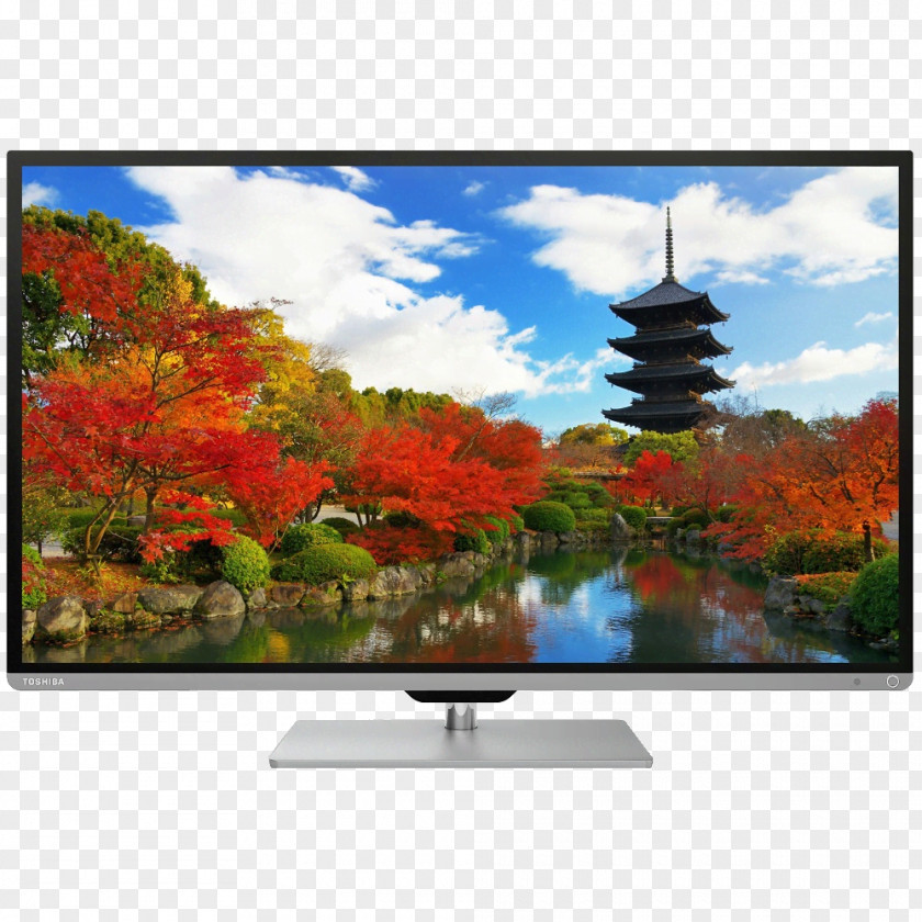 40L7363DGLED-backlit LCD TVSmart TV1080p (Full HD) LED-Fernseher TelevisionJapanese Pagoda Toshiba PNG