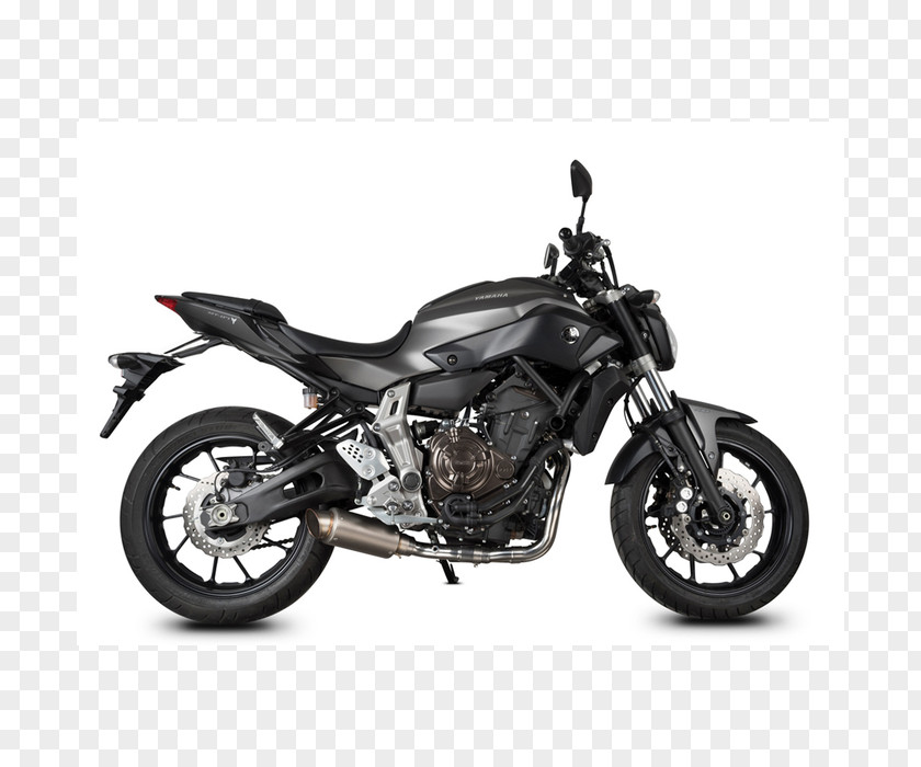 Car Exhaust System Yamaha Motor Company MT-07 Motorcycle PNG
