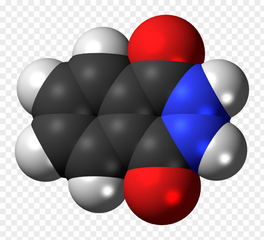 Molecules Space-filling Model Tetracene Molecule Pyrazine Ball-and-stick PNG