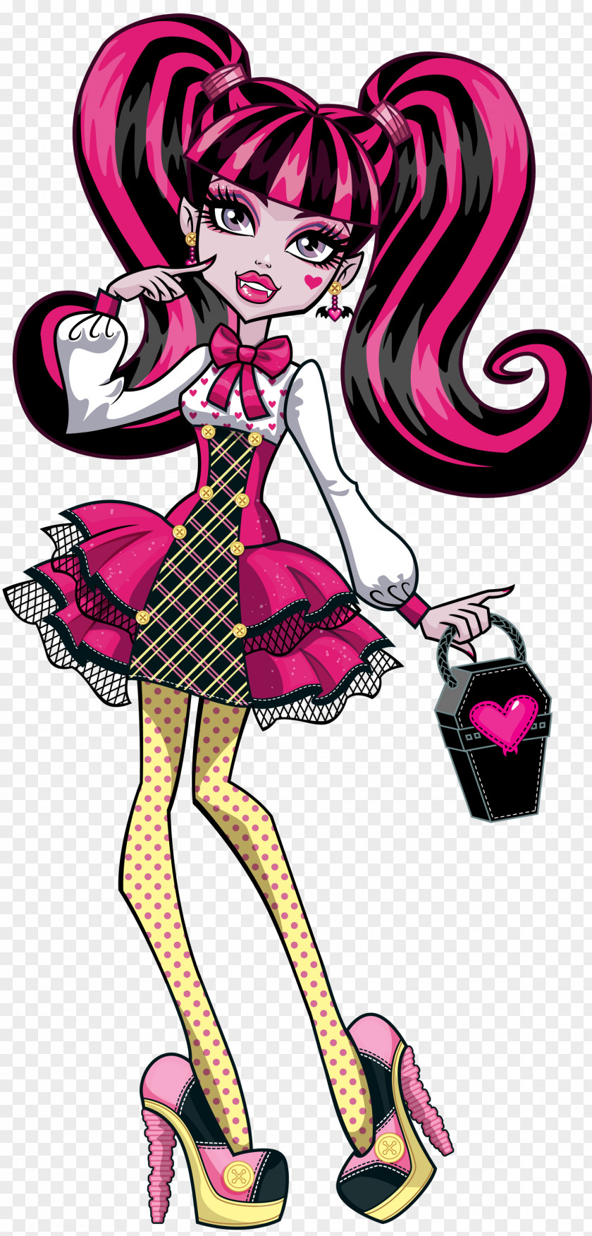 Monster Vector High: Ghoul Spirit Doll Toy PNG