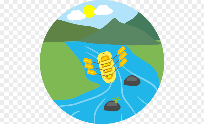 Rowing Rafting Clip Art PNG