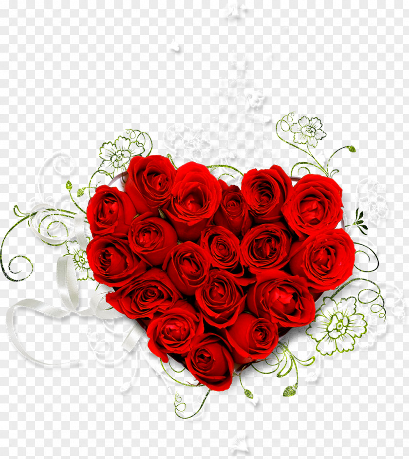 Sweet 16 Rose Flower Bouquet Heart Clip Art PNG