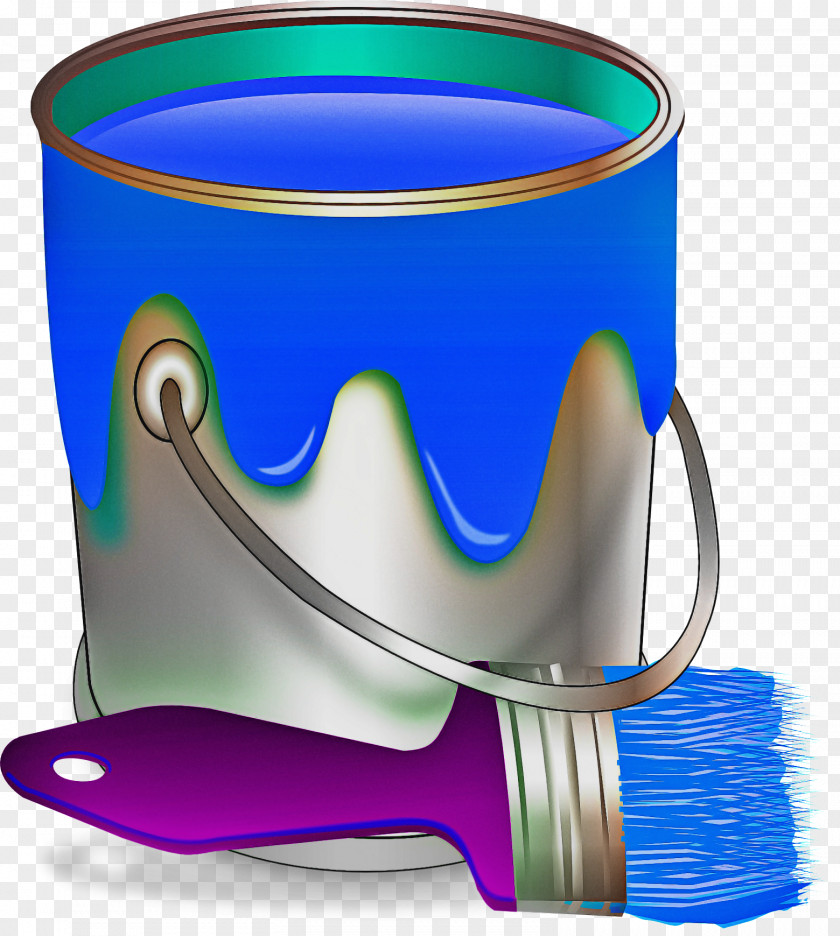Cobalt Blue / M Plastic Cylinder Purple PNG