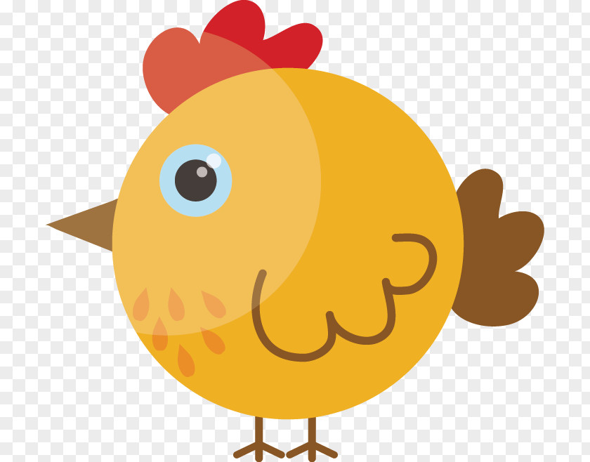 Exquisite Cartoon Cute Chick Chicken Rooster Clip Art PNG