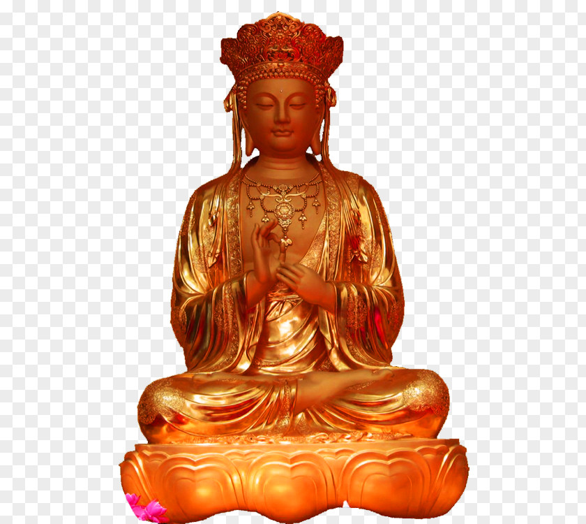 Golden Buddha Gautama Buddhahood U5982u4f86u4f5bu7956 Buddharupa Guanyin PNG