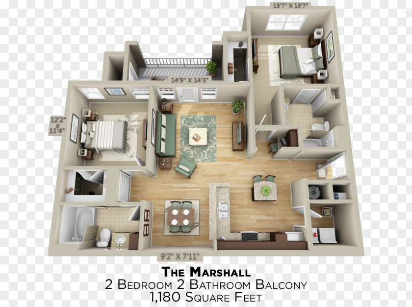 House Section 8 Floor Plan Apartment Building PNG