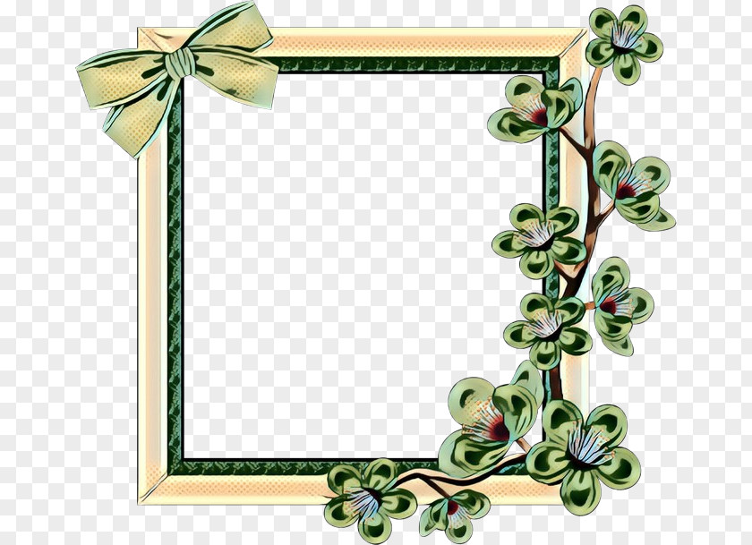 Interior Design Picture Frame Vintage Floral PNG