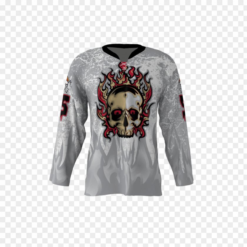 T-shirt Sleeve Hockey Jersey Sweater PNG