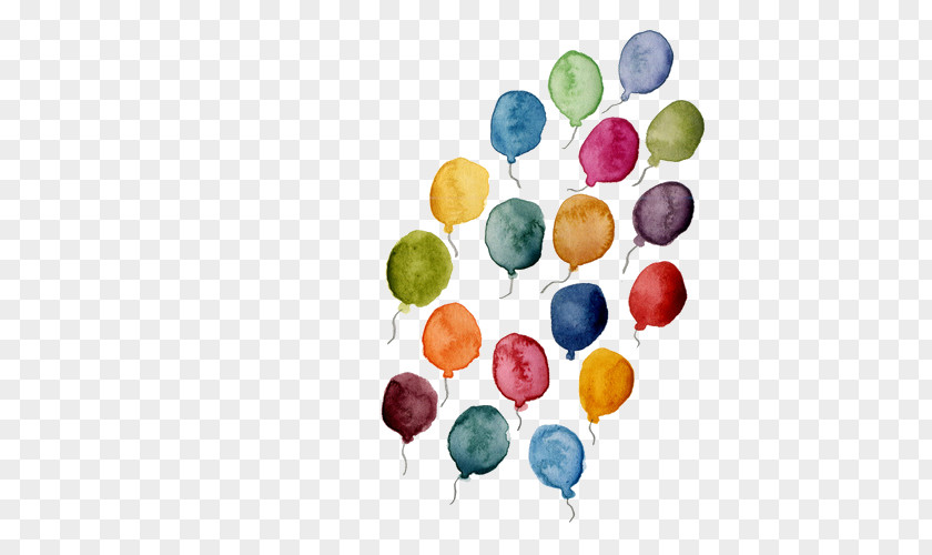 Watercolor Balloon T-shirt Drawing Clip Art PNG