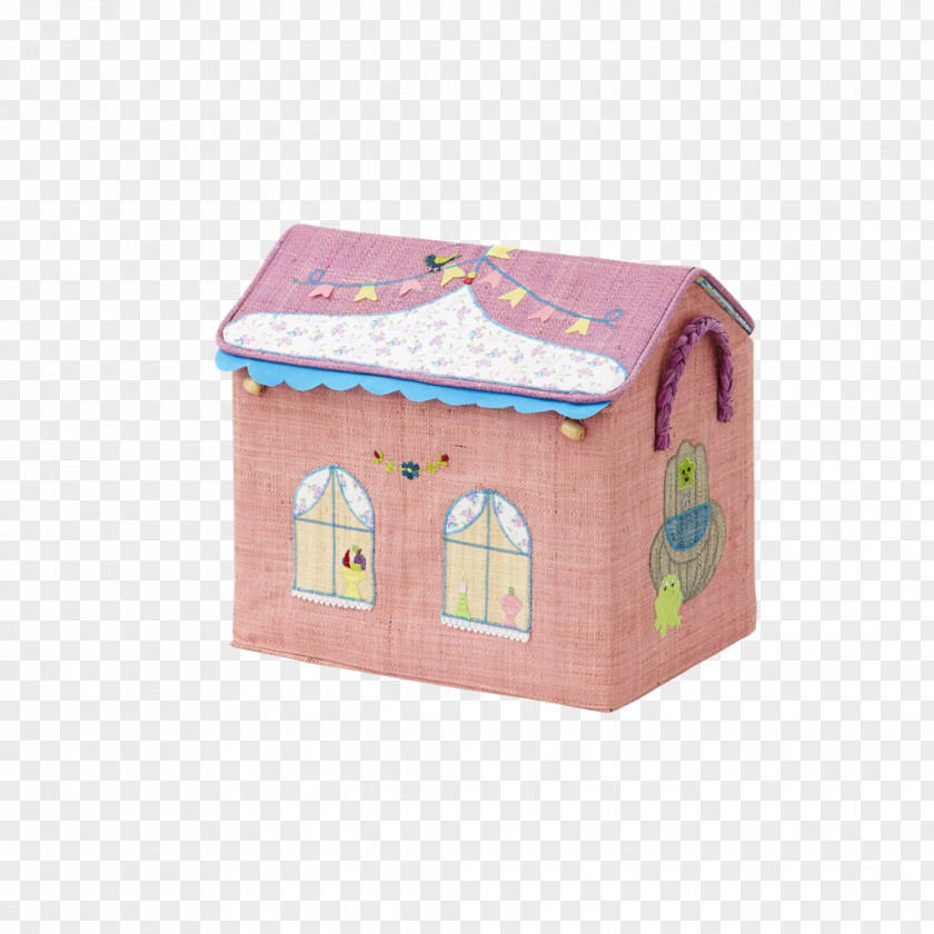 Castle Princess Toy Basket Raffia Palm Nursery Legeboblen PNG