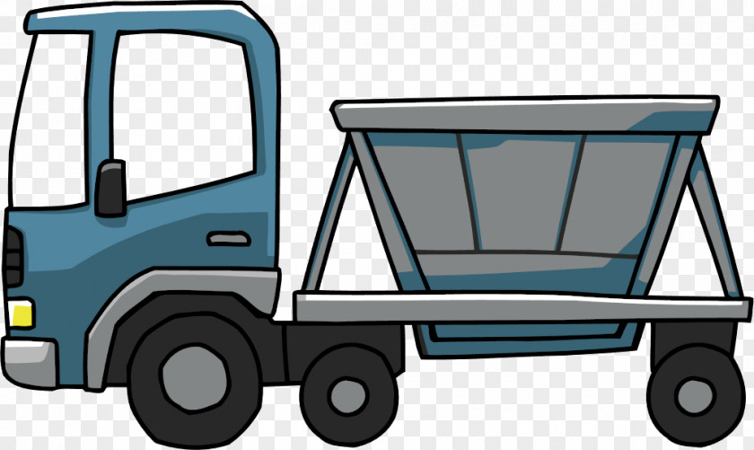 Dump Truck Scribblenauts Car Vehicle Transport PNG