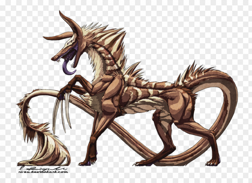 Horse Sculpture Dragon Figurine PNG