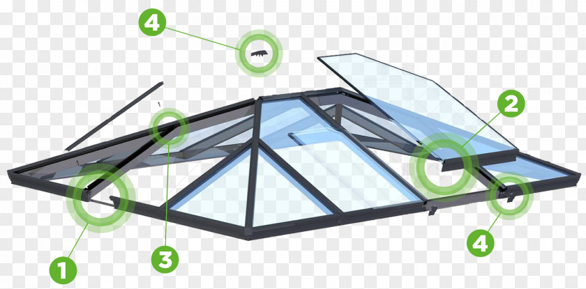 The Eaves Window Light Roof Lantern PNG