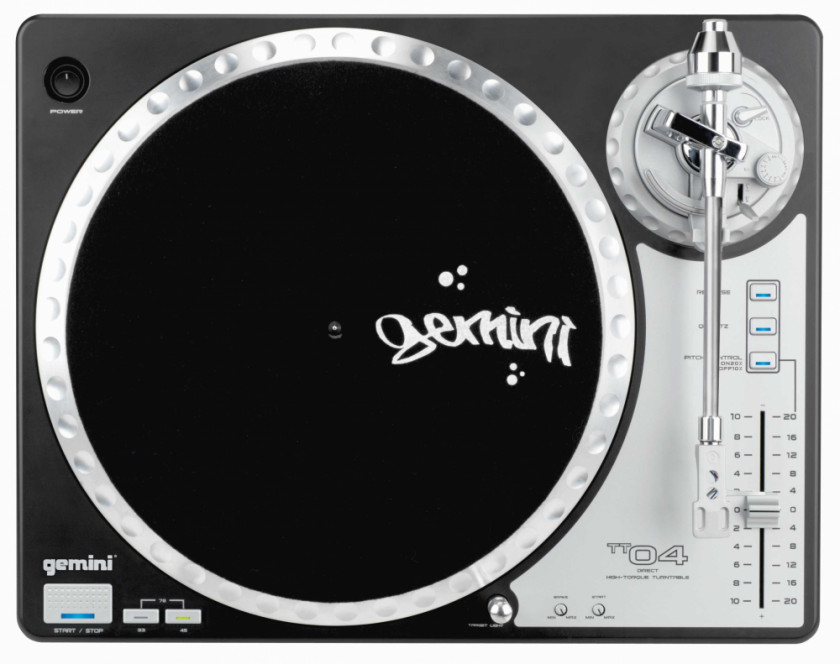 Turntable Disc Jockey Gemini Sound Products Phonograph Record Scratching PNG