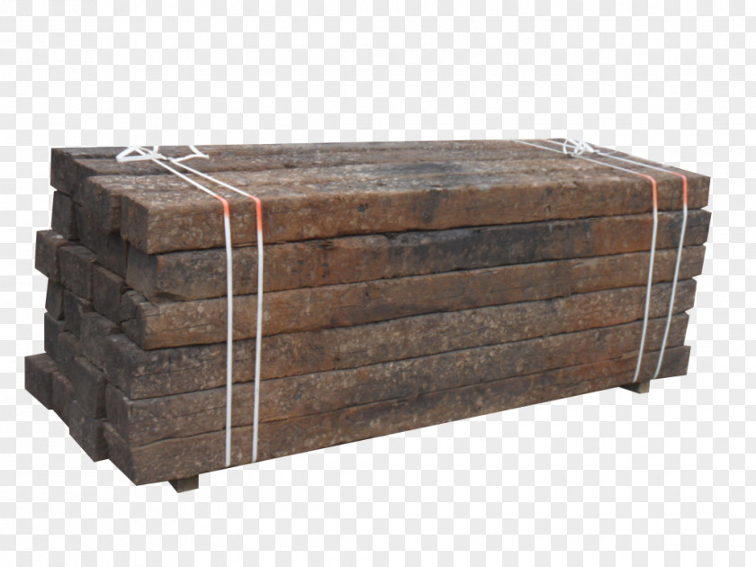 Wood Railroad Tie Lumber Rail Transport York PNG