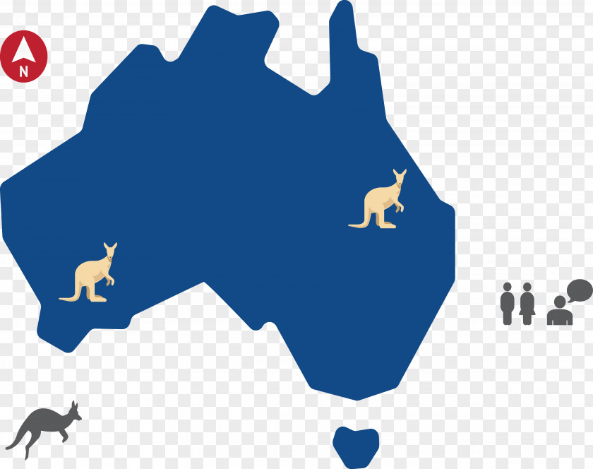 Australian Tourist Map Australia Plan Illustration PNG