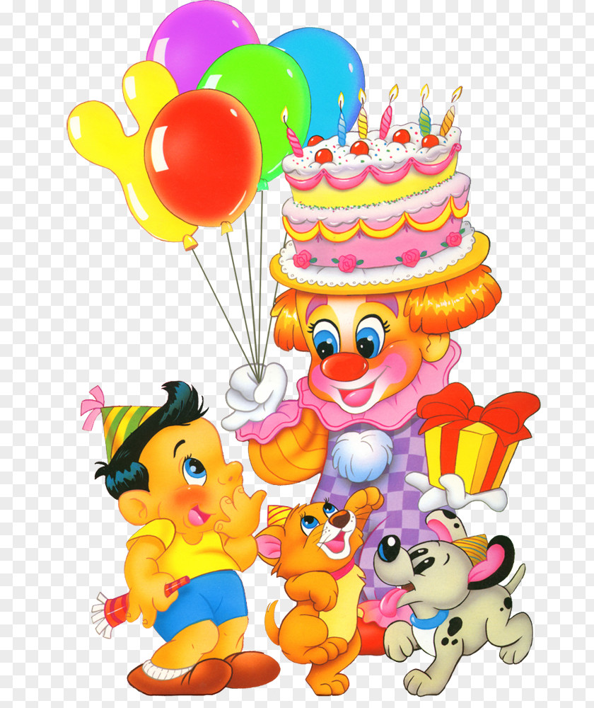 Birthday Cake Wish Greeting & Note Cards Clip Art PNG