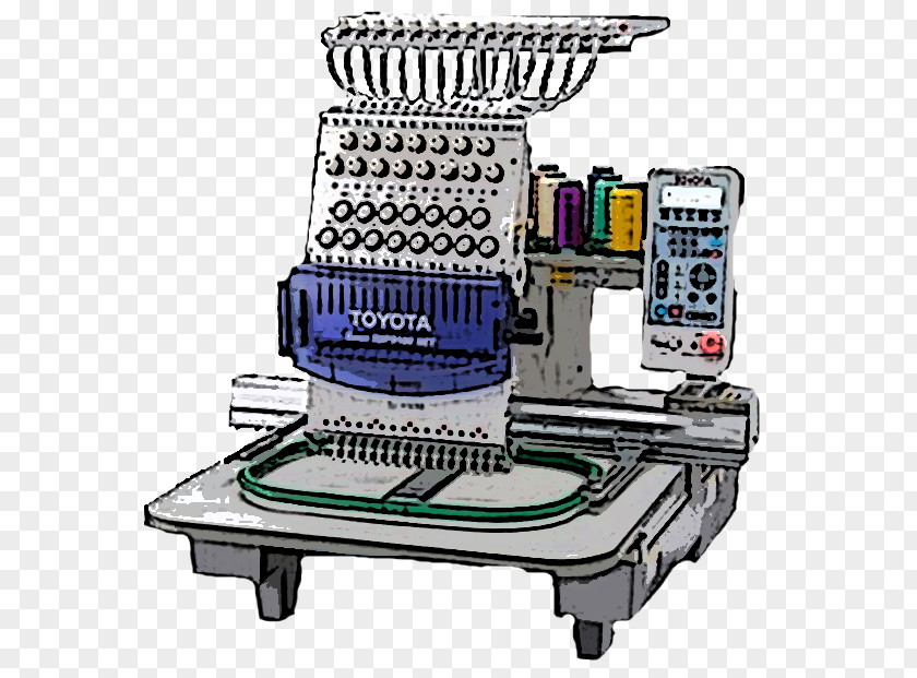Embroidery Toyota Machine Sewing Machines PNG
