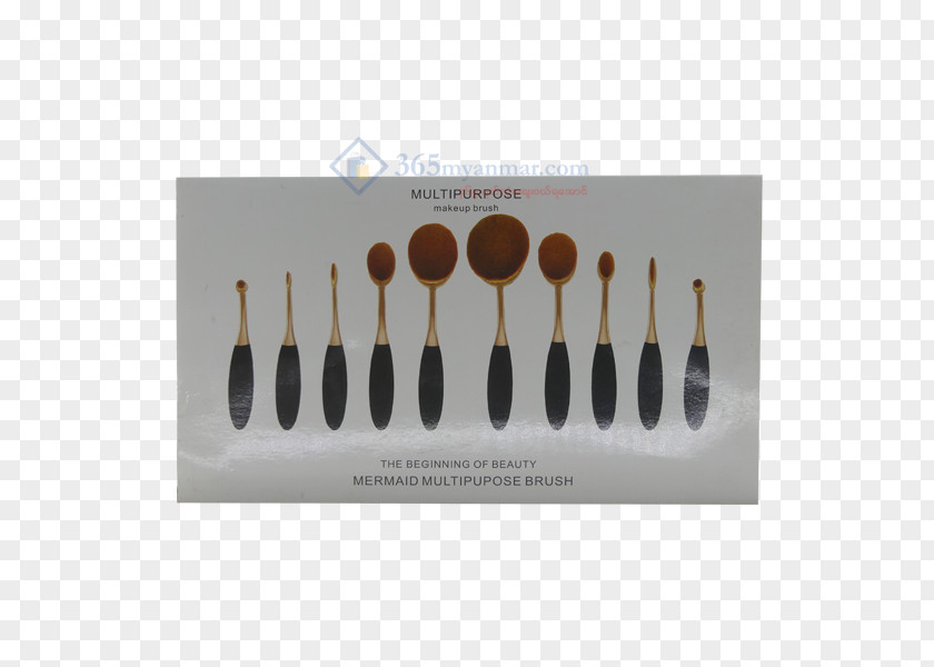 Powder Spoon Makeup Brush Comb Hair Iron Straightening PNG