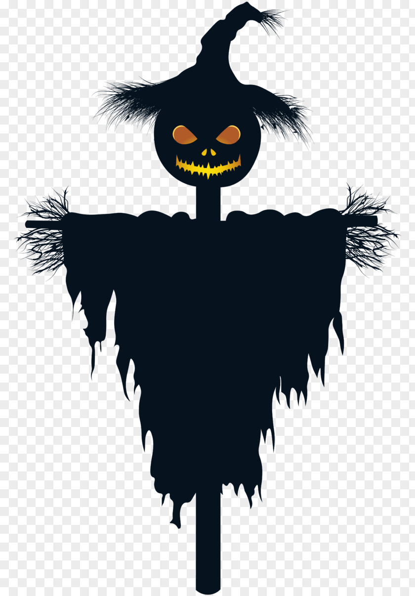 Scarecrow Clipart Halloween Jack-o'-lantern Clip Art PNG